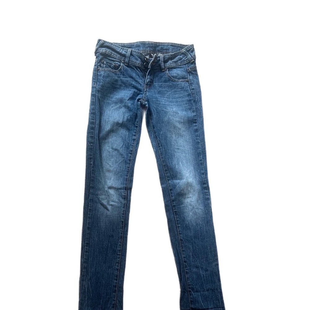 MNG by MANGO Blue Straight Leg Jeans with Classic Style